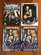 2025-26 Bowman Basketball Ace Bailey Lot Of 6 Cards Hobby Stars Utah Jazz