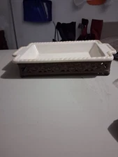 GG COLLECTION Acanthus Ceramic Medium Baker