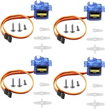 4Pcs SG90 Micro Servo Motor 180 Degree SG90 9G Gear Motor Control for Arduino