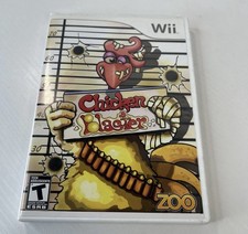 Chicken Blaster Nintendo Wii Game Without Manual Preowned TESTED