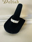 950 Fine Silver And Opal Designer Southwestern Ring, 4 Grams Approx Size 7.75