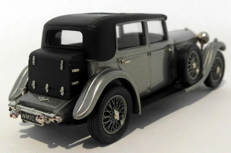 Lansdowne Models 1/43 Scale LDM75X - 1930 Bentley 8-Litre - Silver Grey/Black - Image 2 of 4
