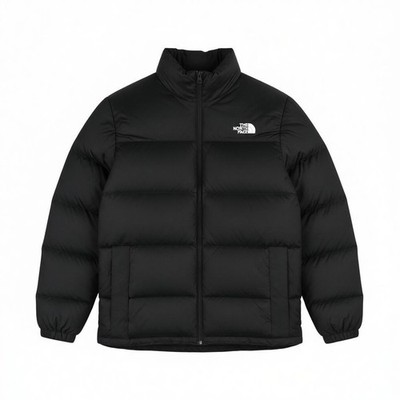 THE NORTH FACE Diablo Daunen Herren Jacke S 700 Füllung schwarz gesteppt Logo *