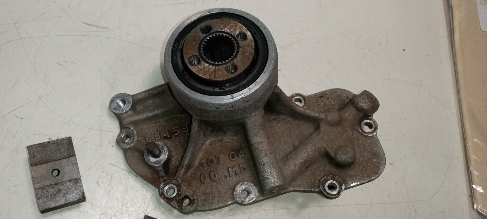 Maserati Bora Front Engine Crank Plate Cover_Oil Tensioners_117 MB 117580_Italy