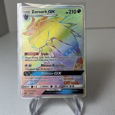 Zoroark GX 77/73  Shining Legends Secret Rare Rainbow Near Mint Pokemon Card on eBay