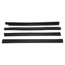 Crown Door Window Belt Weatherstrip Kit Door Glass Weatherstrip Kit for 84-96 Je