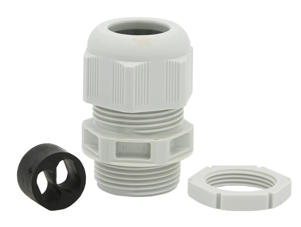 Cable Gland Grey Tail Kit Solutions M25 2 x 2.5mm Flat Entry Wiska 10106241