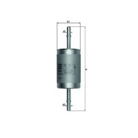 Kraftstofffilter FüR Ford Grand DXA 1.6 10 Bis 19 Knecht 2M5Z9155CA 3964918