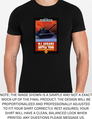 M 1 Abrams Battle Tank Genesis Graphic T Shirt Men or Women NEW