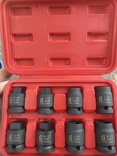 Sunex 2841 8-piece 12 In. Drive Pipe Plug Socket Set Lightly Used Set Sunex 2841 8-piece 12 In. Drive Pipe Plug Socket Set Lightly Used Set