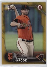 2016 Bowman Draft Draft Picks Gold 35/50 Matt Krook #BD-33 0b0