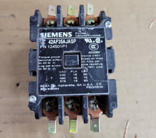 1- SIEMENS 42AF35AJASP DEFINITE PURPOSE CONTACTOR  20 AMP, 24V COIL 75D70641J