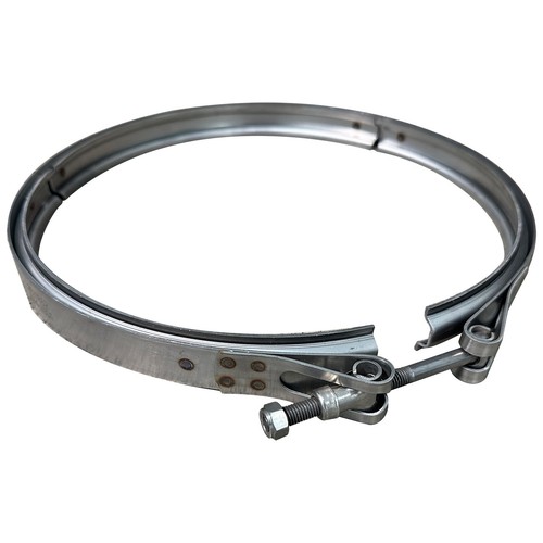 new DPF Exhaust Clamp Fits Cummins Engines OE # 2871862 V-Band 12" 674-7001 - Picture 3 of 4