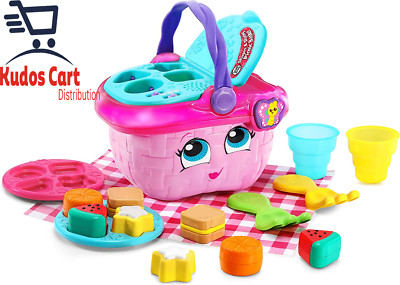 LeapFrog Formen & Teilen Picknickkorb Baby Spielzeug pädagogisches interaktives Spielen