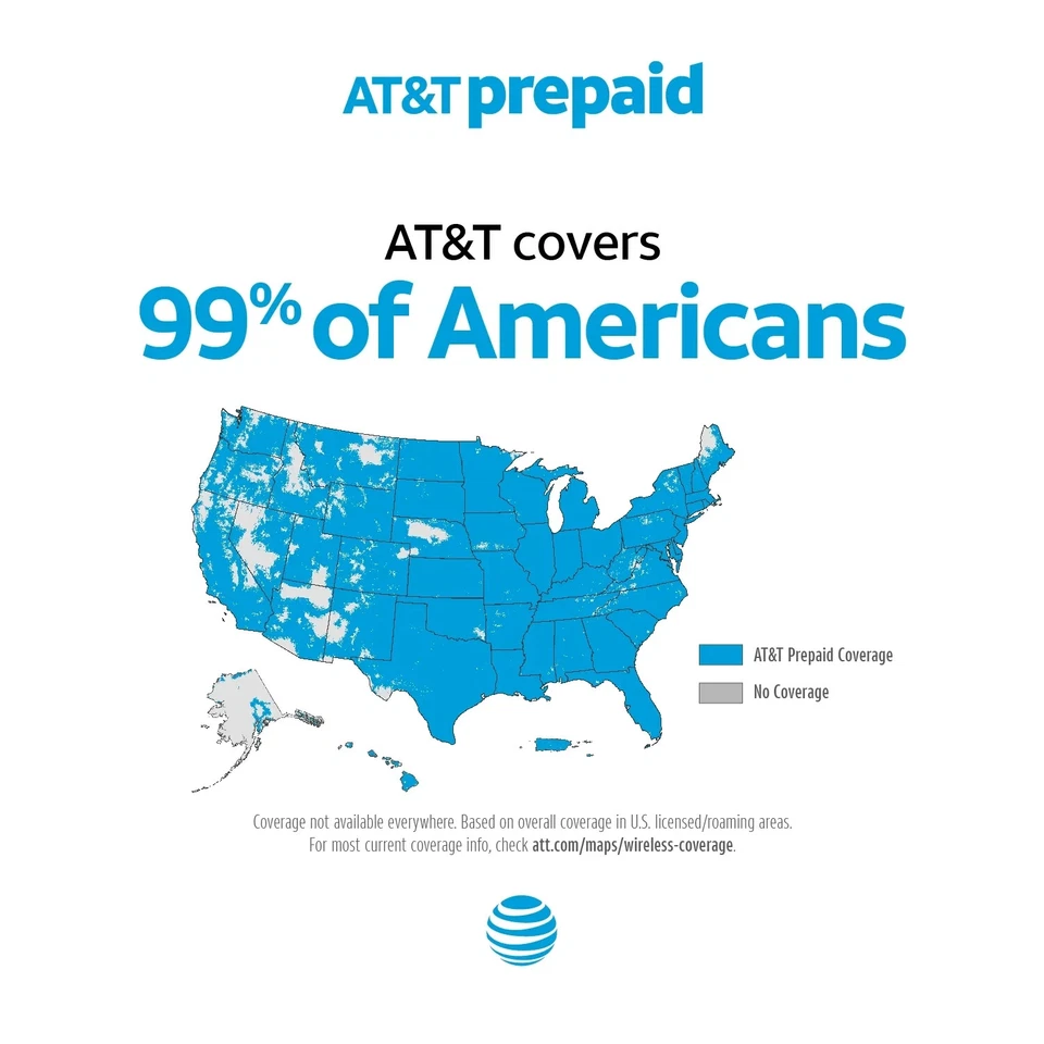 AT&T - AT&T Prepaid $35 Refill Top-Up Prepaid Card , AIR TIME PIN / RECHARGE - Image 2 of 3