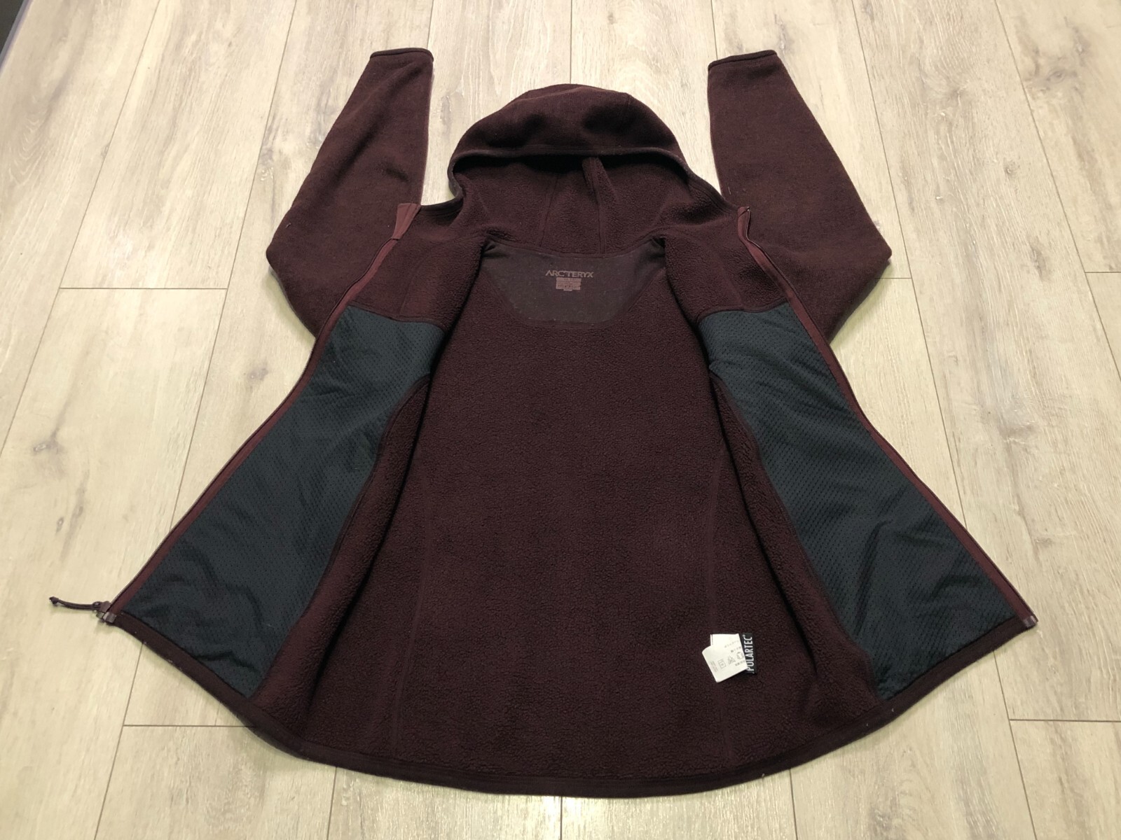 ARC'TERYX COVERT FELPA GIACCA PILE POLARTEC DONNA MEDIA OUTDOOR MONTAGNA