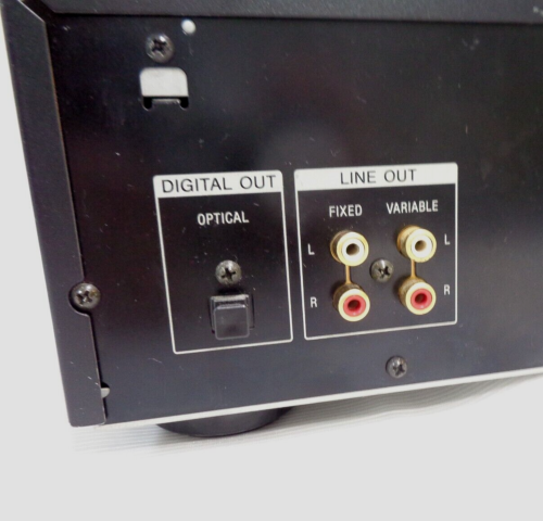 1996 SONY CDP-XA3ES SINGLE DISC CD PLAYER With Remote & Manual Needs Adustments - Picture 9 of 14