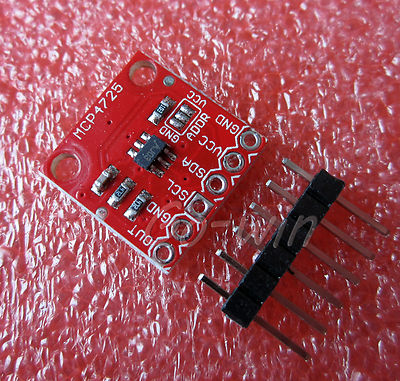 2 Schede MCP4725 DAC 12 Bit I2C - Convertitore Digitale-Analogico Con EEPROM Interna Per Microcontrollori
