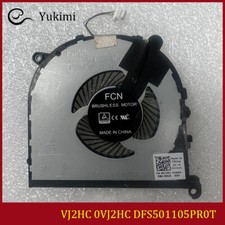 0VJ2HC DFS501105PR0T FOR DELL XPS 15 9560 Precision 5520 CPU Cooling Fan