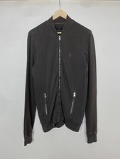 Allsaints Orion Bomber Zip Jacket Long Sleeve size S
