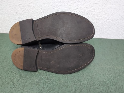 John Varvatos USA - Men’s Black Dress Boots - Size 10.5 - Combat Lace & Zipper - 第 15/18 張圖片