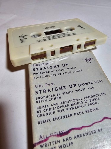 1980s PAULA ABDUL & GLORIA ESTEFAN CASSETTES SINGLES TAPES STRAIGHT UP FOREVER - Picture 17 of 18