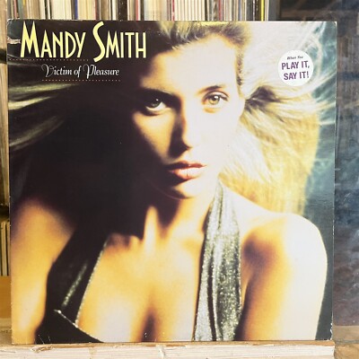 [EDM/DANCE]~EXC 12''~MANDY SMITH~Victim Of Pleasure~[x3 Mixes]~Say It's Love~1988
