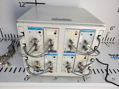 Spacelabs 90478 Spacelabs 90479 Telemetry Monitor With Eight (8) 90478 Q-Band Modules ...