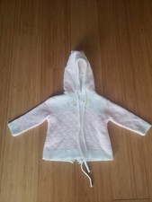 A little Angel Vintage 70s Infant Baby Girl Sweater Baby Duck 3 Months