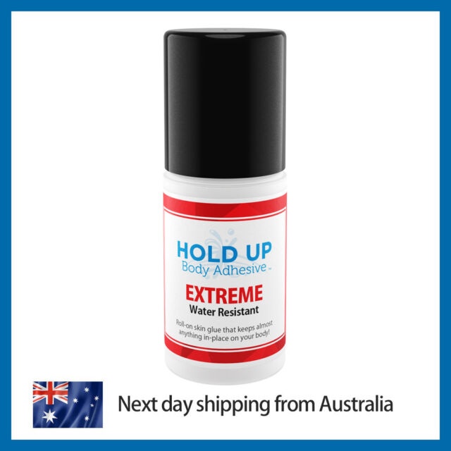 Hold Up Body Adhesive Extreme | Extra Strong | WATER RESISTANT | Skin Adhesive