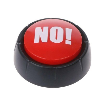 Red No für NO Eltern Desktop-Sound-Spielzeug ideal Button Big Button Sound