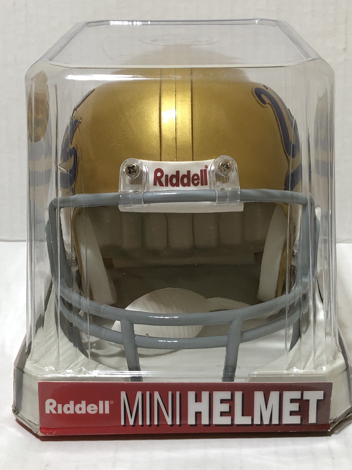UCLA Bruins Riddell NCAA Mini Football Z2B Helmet with QB Facemask