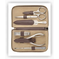 Premium Manicure Set – "CAFÉ DO BRAZIL XL" by Niegeloh Solingen