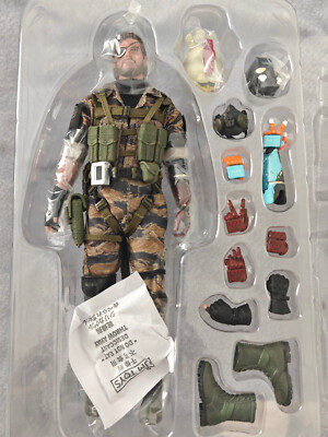 LIMTOYS Metal Gear Ishmel Tiger Stripe Solid Snake Edition 1/12