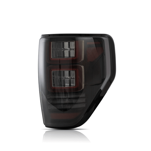 Actualización de luces traseras LED COMPLETAS AHUMADAS aptas para Ford F150 2009-2014 intermitente rojo - Imagen 3 de 12