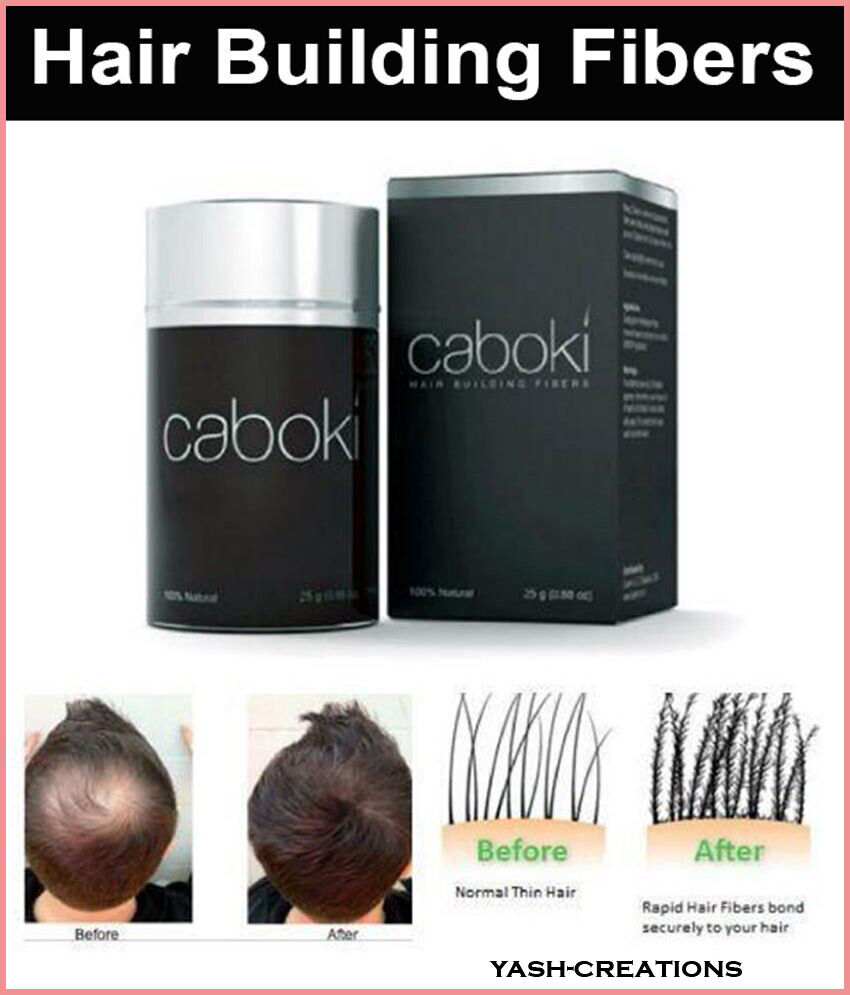 Caboki Hair Building Fibers Hair color & Hair Loss Concealer (25 Gram Pack)  | eBay