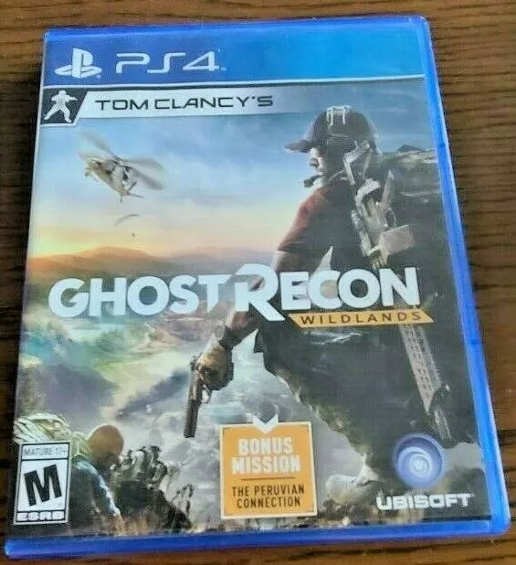 sympatisk Apparatet haj GHOST RECON WILDLANDS Tom Clancy Playstation 4 Video Game PS4 | eBay