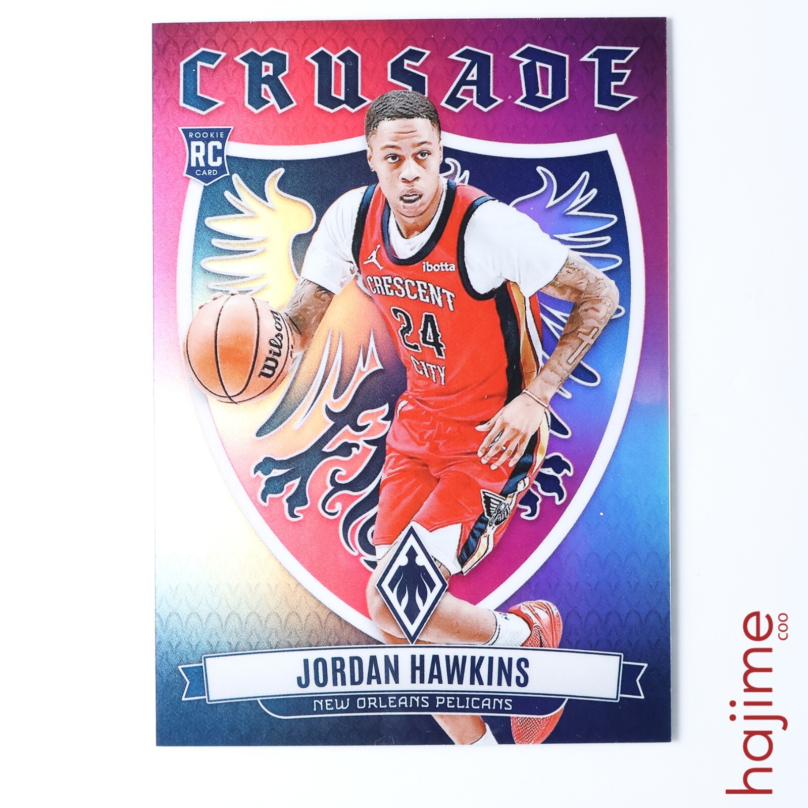2023-24 Panini Phoenix Jordan Hawkins Crusade Pink /99 #7 Rookie RC