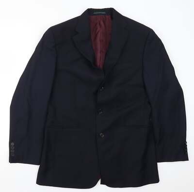 Greenwoods Anzugjacke Herren blau Polyestermischung Größe 38