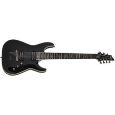 Schecter 2564 C-7 Blackjack Black Gloss Electric Guitar for sale