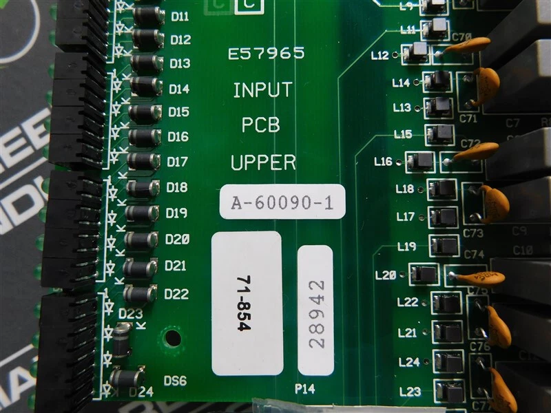 NEW Barber Colman A-60090-1 High Density Upper Input Circuit Board E57965 - Image 3 of 3