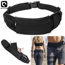 Waterpoof Running Bum Bag Fanny Pack Travel Waist Belt Zip Hiking Sport Pouch