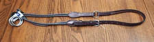 Nunn Finer, New, leather quick gag hanger, brown, for bit bridle