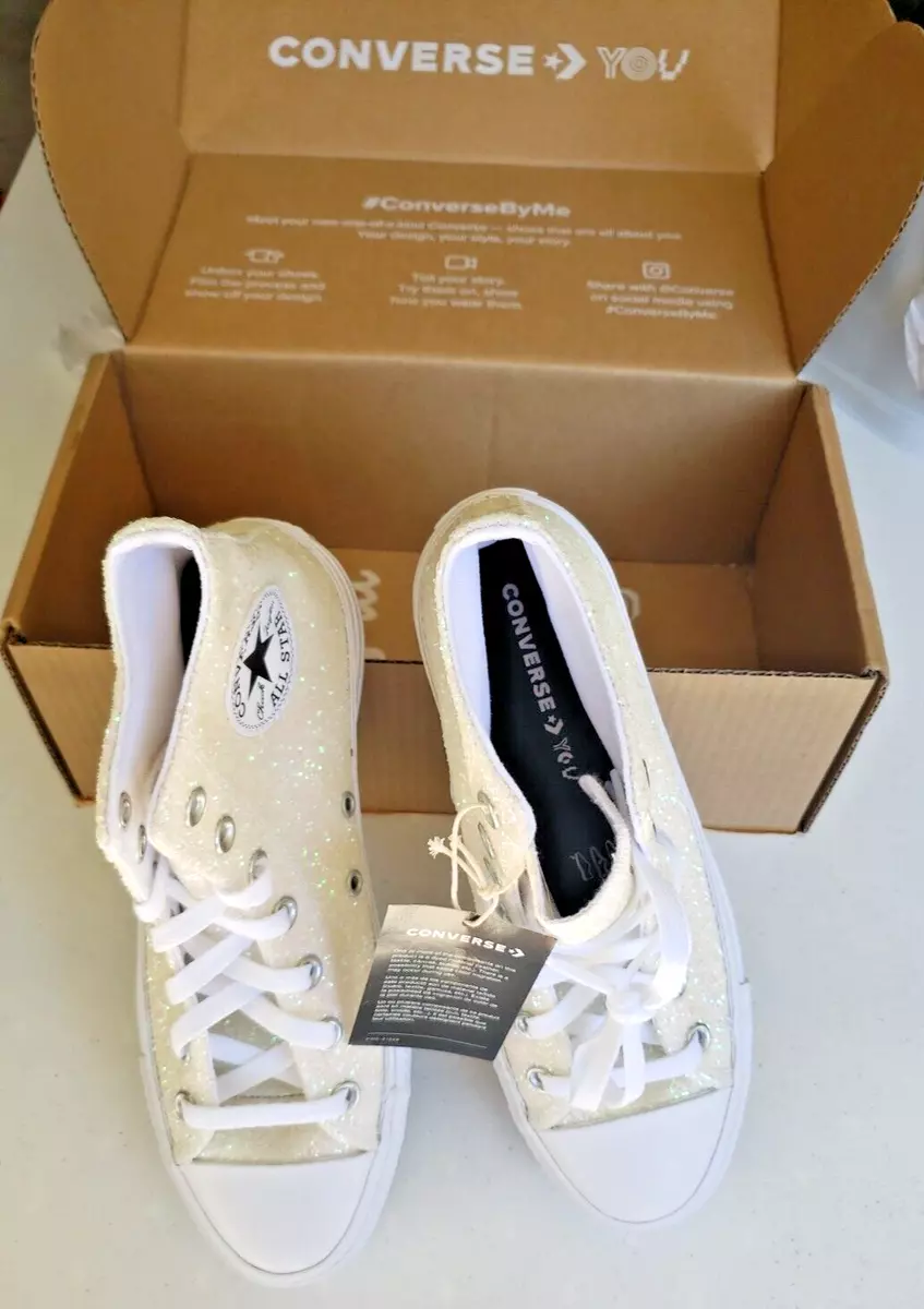 Platform converse glitter sales
