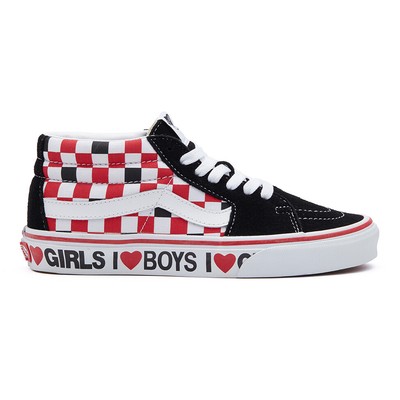 vans mid top sneakers