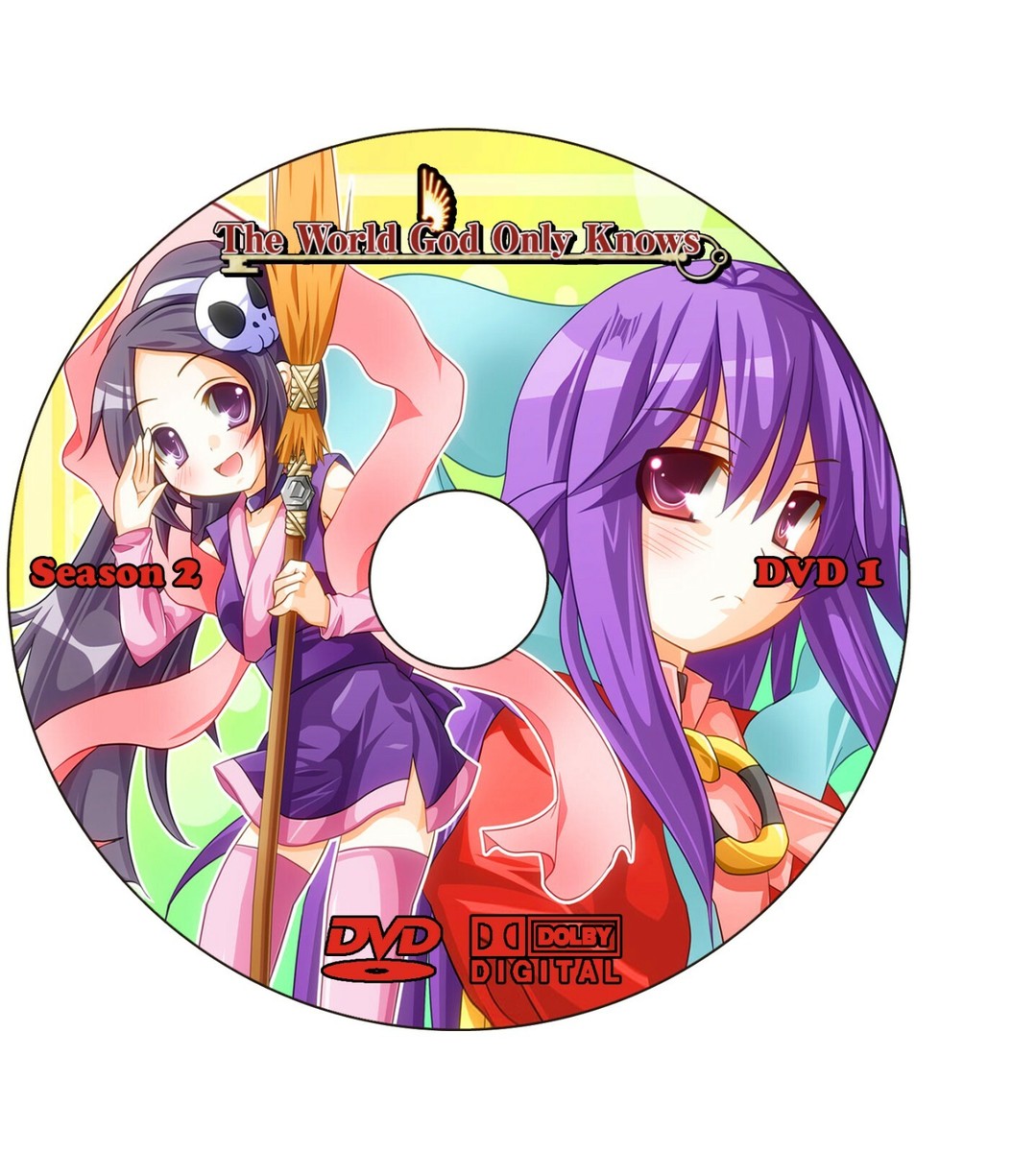 The World God Only Knows Anime Season 1-3 + 4 Ovas Dual Audio