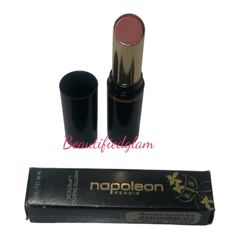 Lápiz labial matetástico Napoleon Perdis en tono AVA 2,8 g NUEVO Foto 4 de 4