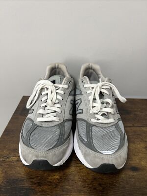 New Balance 990 v5 W990GL5 Gray Running Sneakers Women's