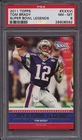2011 Topps Super Bowl Legends XXXVI Tom Brady PSA 8 Near Mint