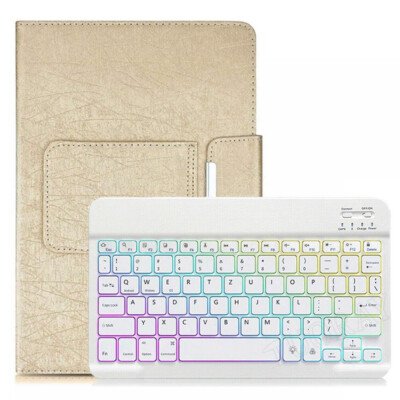 Für Samsung Galaxy Tab A A9+ A8 A7 S6 S7 S8 S9 Beleuchtet Tastatur Hülle Maus DE